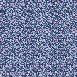 Tilda Basics Brie Fabric | Denim