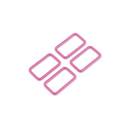 Four Tula Pink 1-1/2in Rectangle Rings | Sallie Tomato