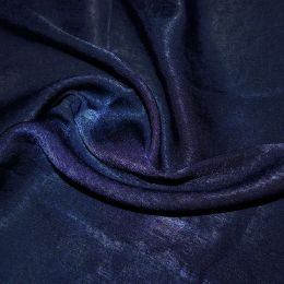 Silk Touch Velvet Satin Fabric | Navy