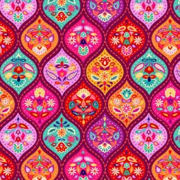 Sambramha Fabric By John Scott | Jewel Drops Spices