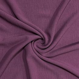 Couture Stretch Crepe Fabric | Mauve