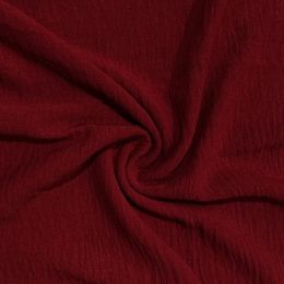 Couture Stretch Crepe Fabric | Claret