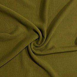 Couture Stretch Crepe Fabric | Chartreuse