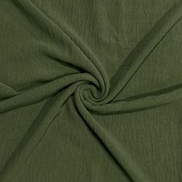 Couture Stretch Crepe Fabric | Fern