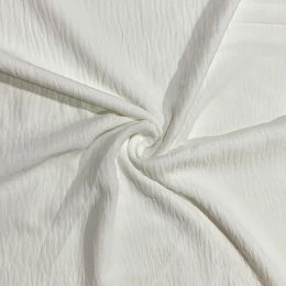 Couture Stretch Crepe Fabric | Ivory