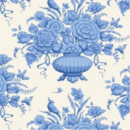 Tilda Something Blue Fabric | Afina Blue
