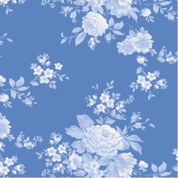 Tilda Something Blue Fabric | Carol Cornflower