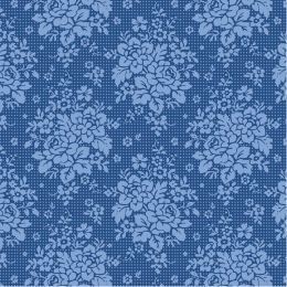 Tilda Something Blue Fabric | Picknic Denim