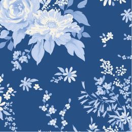 Tilda Something Blue Fabric | Wildgarden Night
