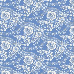 Tilda Something Blue Fabric | Blender - Celeste Blue