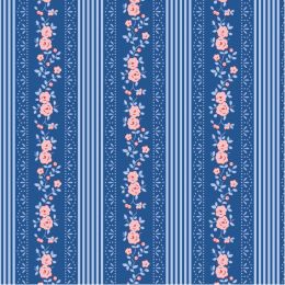 Tilda Something Blue Fabric | Blender - Claramay Denim