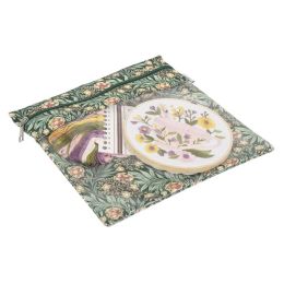William Morris Inspired - Green | Project Pouch - Large