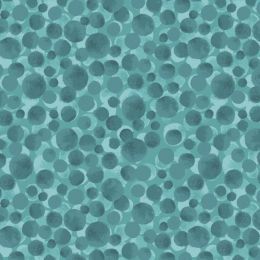 Lewis & Irene Bumbleberries Fabric | Winter Jade