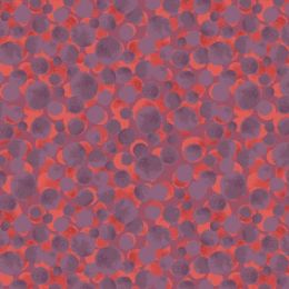 Lewis & Irene Bumbleberries Fabric | Plum & Rust