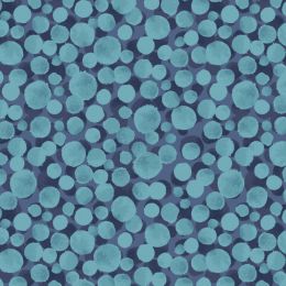 Lewis & Irene Bumbleberries Fabric Essentials | Classic - Bubbly Blue Multi