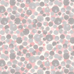 Lewis & Irene Bumbleberries Fabric Essentials | Classic Metallic Silver Celebration