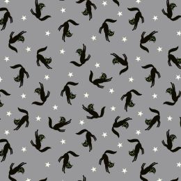 Transylvania Glow Lewis & Irene Fabric | Scattered Scaredy Cats (Glow)