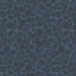 Bumbleberries Flannel Fabric | Indigo