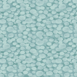 Bumbleberries Flannel Fabric | Duck Egg