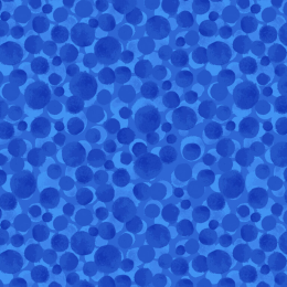 Bumbleberries Flannel Fabric | Aegean Blue