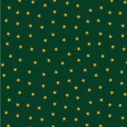 Christmas In Bluebell Wood Lewis & Irene | Gold Stars Christmas Green