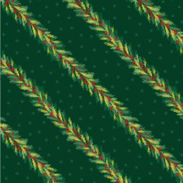 Christmas In Bluebell Wood Lewis & Irene | Spruce Christmas Green