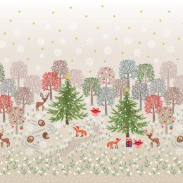 Christmas In Bluebell Wood Lewis & Irene | Double Edge Border