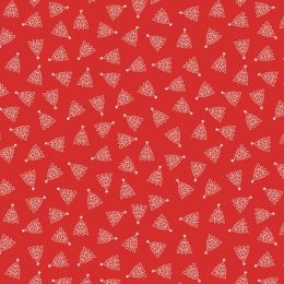 Celtic Christmas Lewis & Irene | Celtic Trees Winter Red