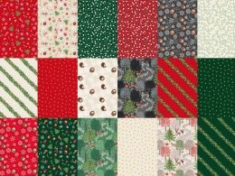 Christmas In Bluebell Wood Lewis & Irene | Fat Quarter Pack All Designs