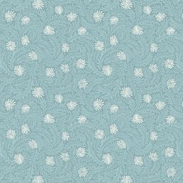 A Winters Moon Lewis & Irene Fabric | Frosted Ice Iced Aqua