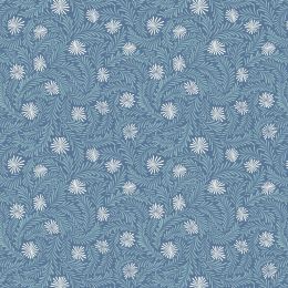 A Winters Moon Lewis & Irene Fabric | Frosted Ice Mid Blue