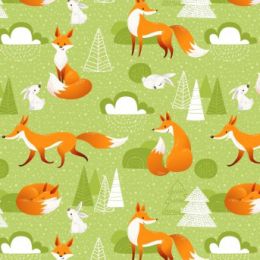American Touch Flannel | Fox Green