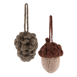 Amigurumi Crochet Kit | Pinecone And Acorn