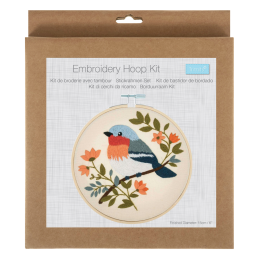 Embroidery Hoop Kits - 15cm | Tweet