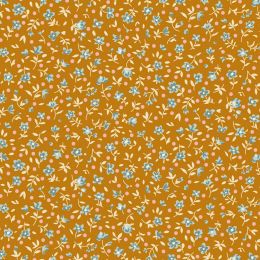 Tilda Village Life Fabric | Blender - Mae Ochre