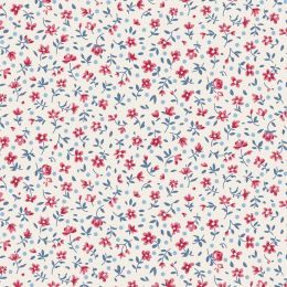 Tilda Village Life Fabric | Blender - Mae Cream