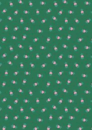 Maya Lewis & Irene Fabric | Boho Hearts Green