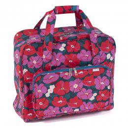 Sewing Machine Bag: Matt PVC: Modern Floral