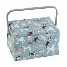 Sewing Box (L): Dogs
