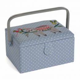 Sewing Box (M): Embroidered: Sloth