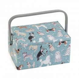 Sewing Box (M): Dogs