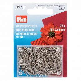 Sequin & Bead Pins, 25g Silver (Carded) | Prym