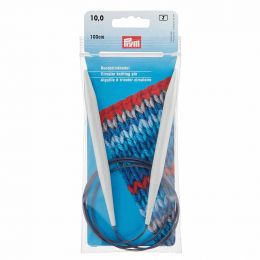 Circular Knitting Needle Plastic, 10mm x 100cm | Prym