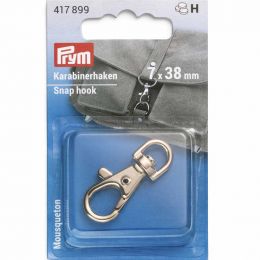 Snap Hook, 7x38mm New Gold | Prym
