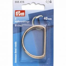 D Rings 40mm | New Gold | Prym
