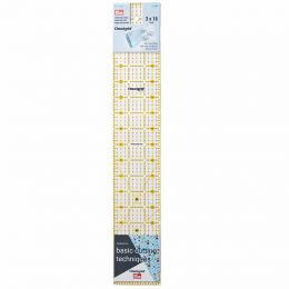 Omnigrid Universal Ruler | Inch Scale | 3 x 18 inch angles