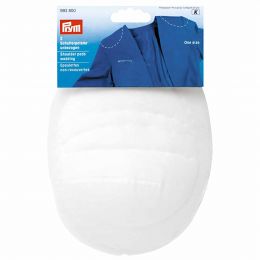 Raglan Wadded Shoulder Pads | Sew In | Between Lining | One Size, White | Prym