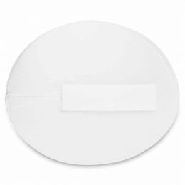 Raglan Shoulder Pad | Hook & Loop Fasten | Garment Without Collar | S, White