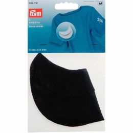 Dress Shields Sew or Pin In | For Short Sleeves | 3/4, Black | Prym