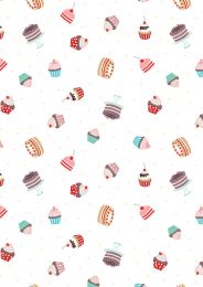 Small things Sweet Fabric | Cakes Cream